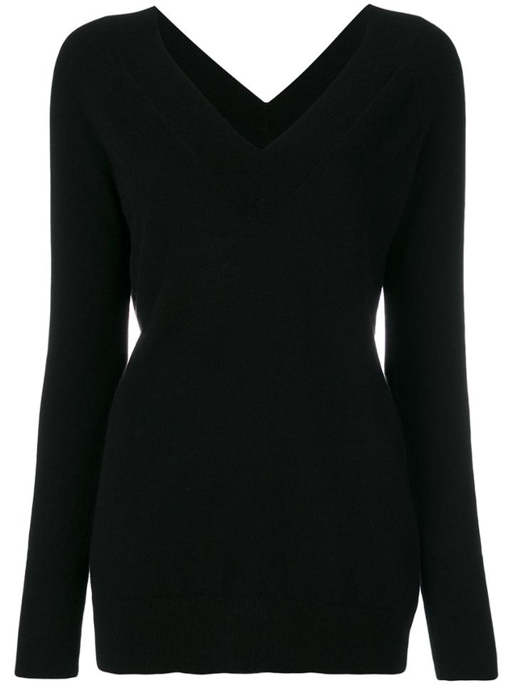Equipment Cashmere Knitted Top - Black