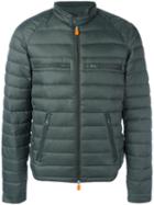 Save The Duck Zip Pocket Padded Jacket, Men's, Size: Xl, Green, Nylon/polyester