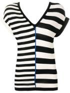 Chiara Bertani Striped T-shirt - White