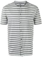 Lanvin Button-down T-shirt - Grey