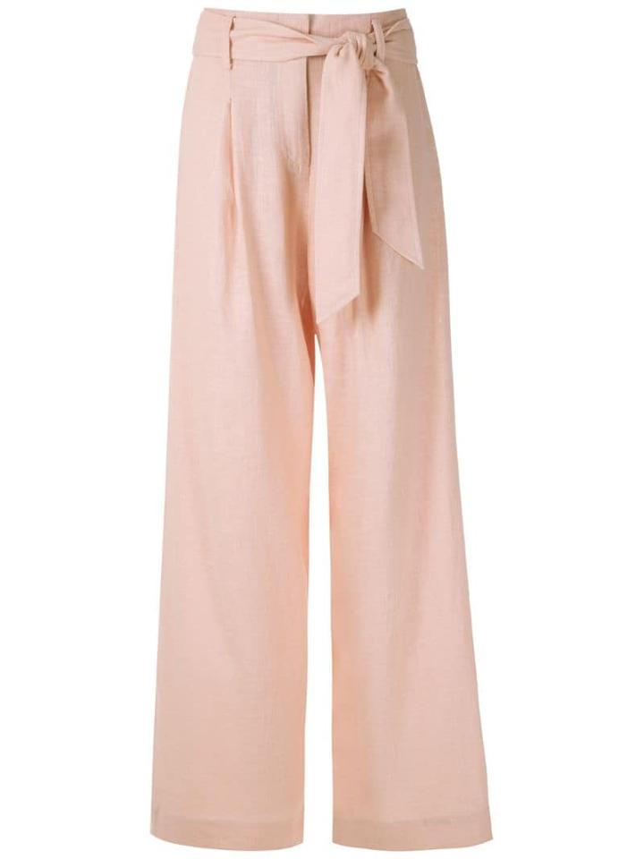 Nk Adriana Tied Waistband Trousers - Pink
