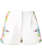 Manish Arora Tropical Print Shorts - White