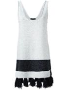 Proenza Schouler Sleeveless Tasseled Tunic