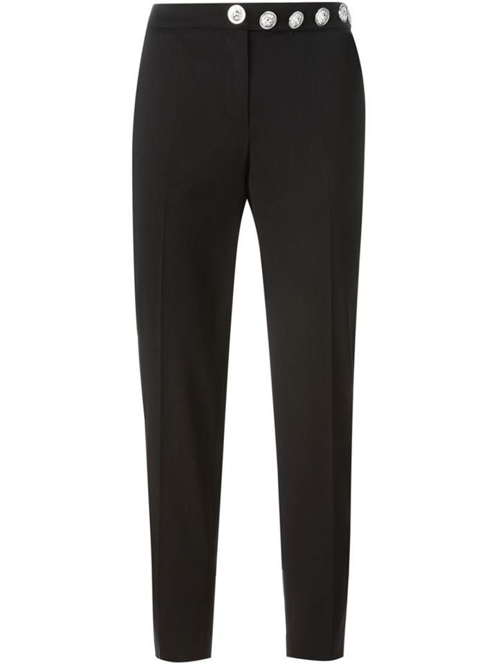 Versus Stud Detail Slim Trousers