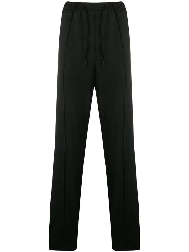 Fendi Straight-leg Trousers - Black