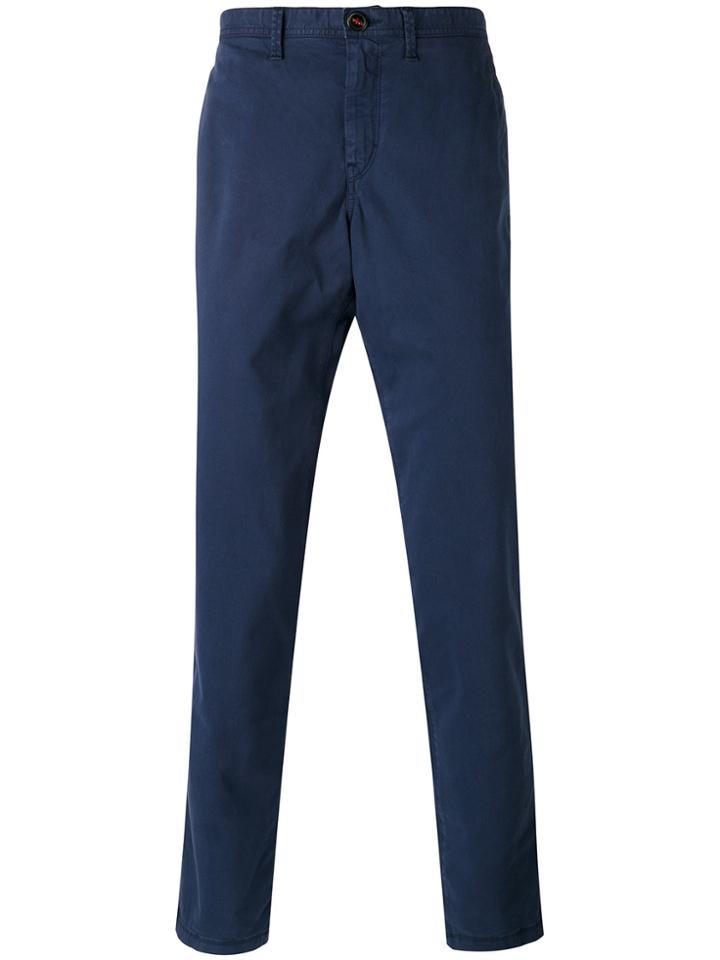 Michael Michael Kors Casual Slim Trousers - Blue