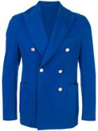 Fashion Clinic Timeless Double-breasted Blazer - Blue