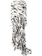 Philosophy Di Lorenzo Serafini Zebra Print Dress - White