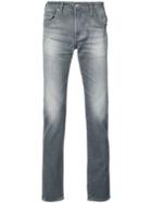 Ag Jeans Washed Straight Leg Jeans - Grey