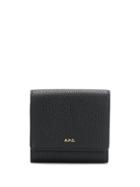A.p.c. Small Classic Wallet - Black