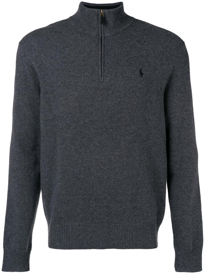 Polo Ralph Lauren Logo Pullover - Grey