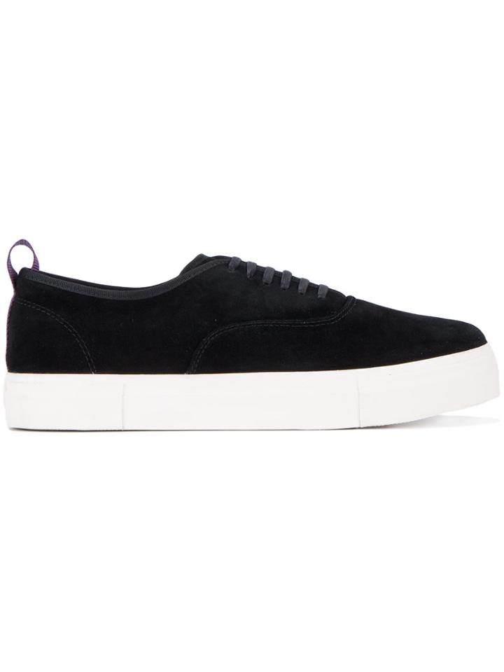 Eytys Black Suede Mother Sneaker