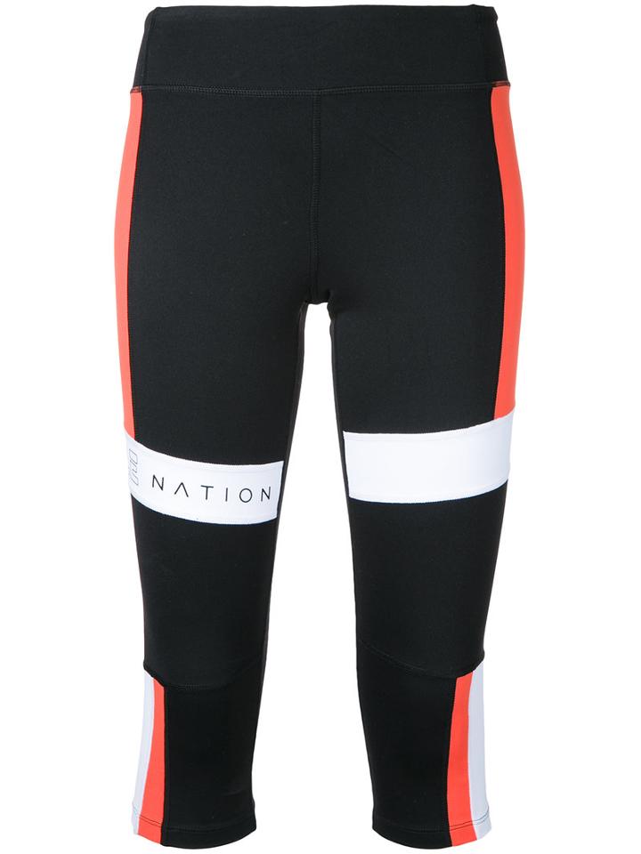 P.e Nation Out Of Bounds Leggings, Women's, Size: 6, Black