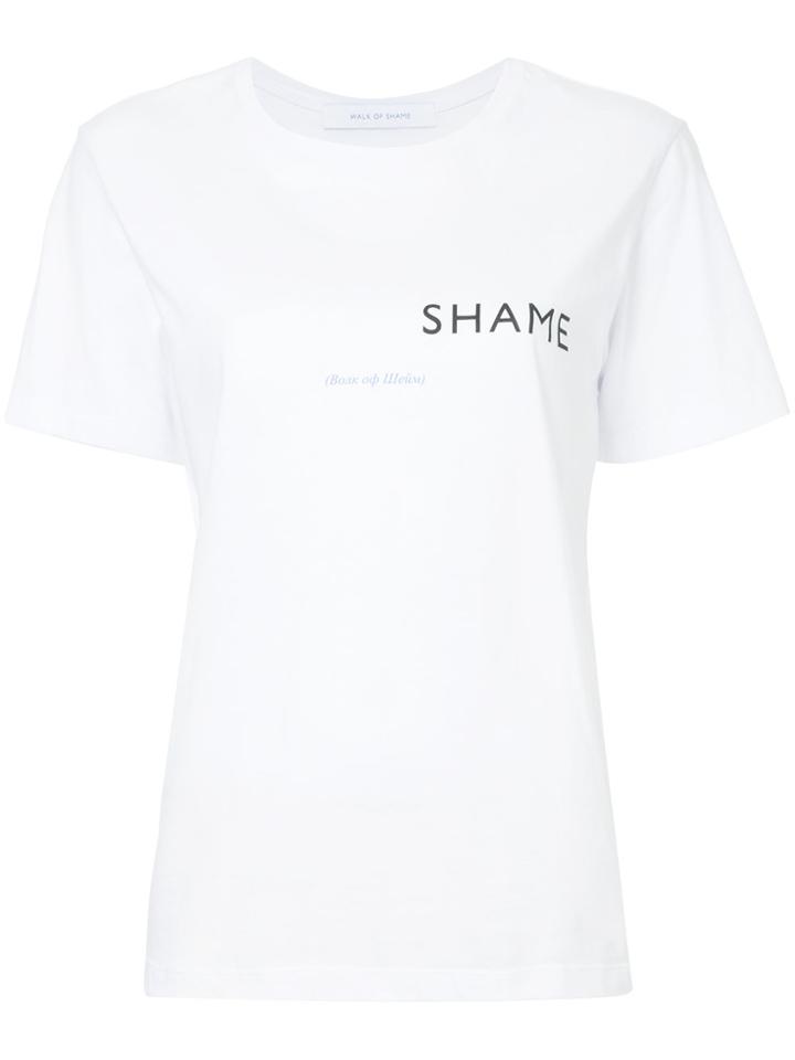 Walk Of Shame Tee - White
