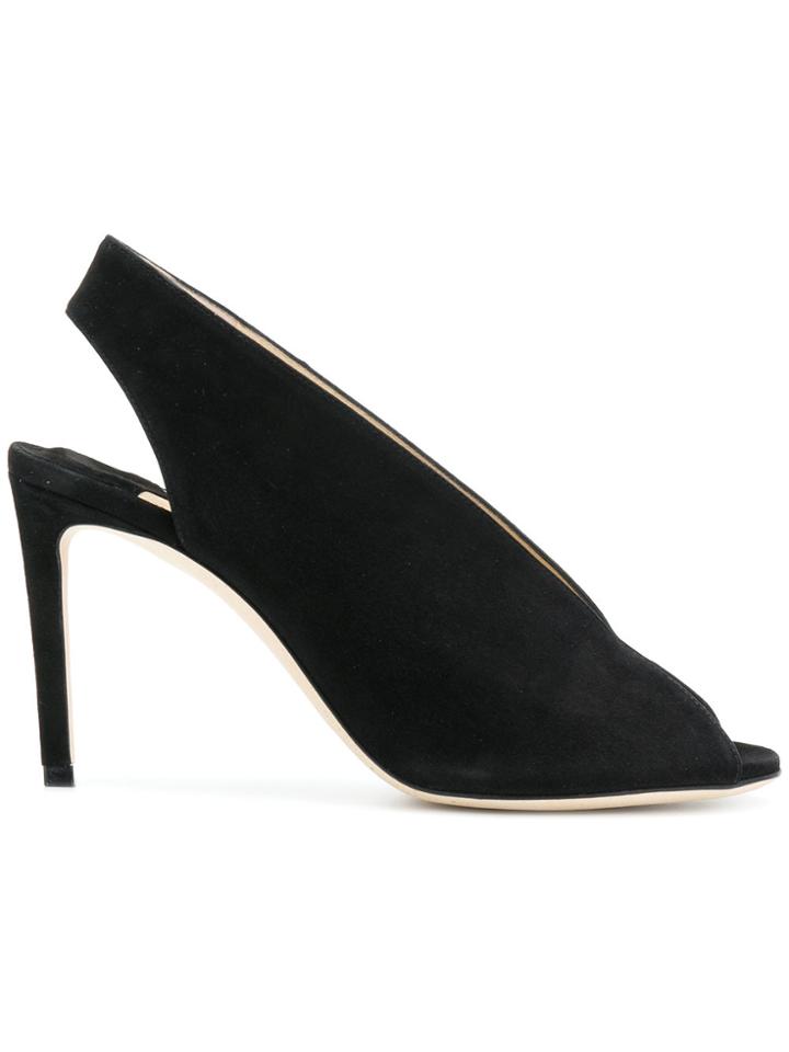 Jimmy Choo Shar 85 Sandals - Black