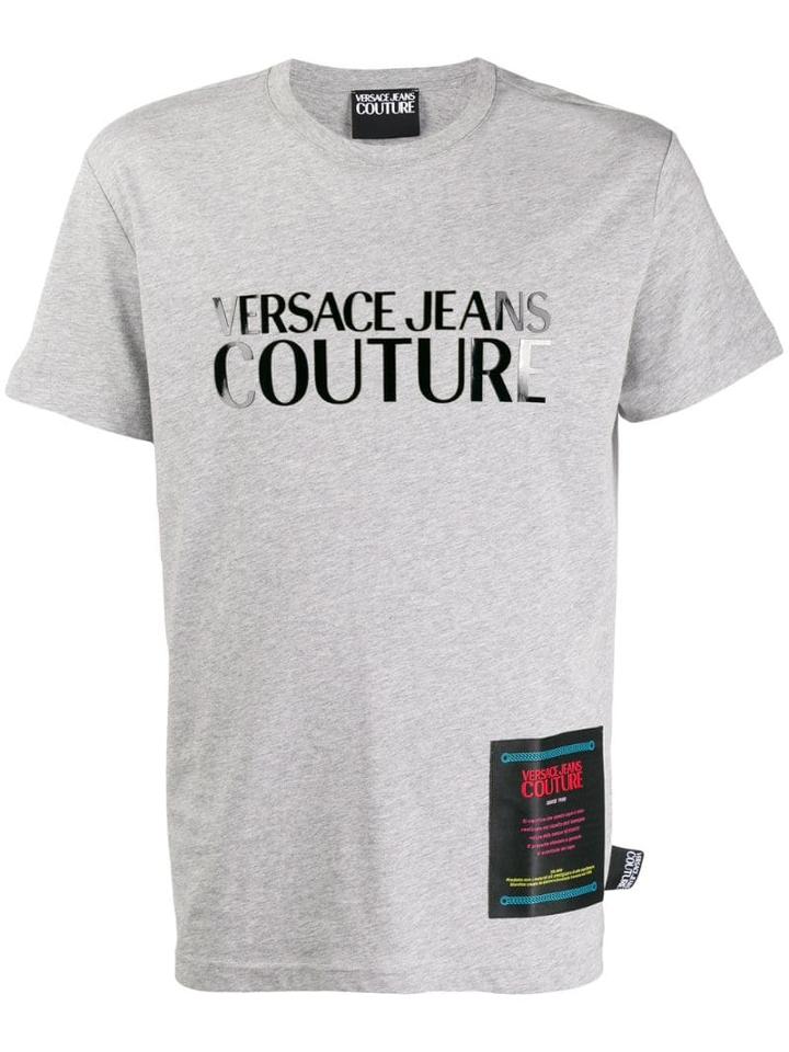 Versace Jeans Couture Branded T-shirt - Grey
