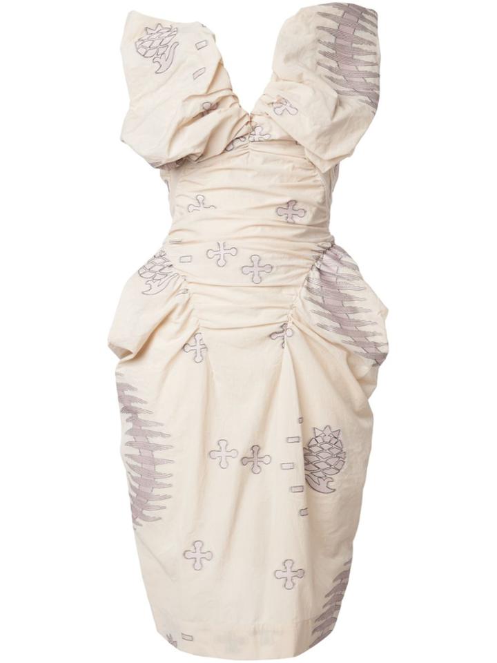 Vivienne Westwood Gold Label 'lisetta' Pencil Dress - Yellow & Orange