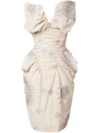 Vivienne Westwood Gold Label 'lisetta' Pencil Dress - Yellow & Orange