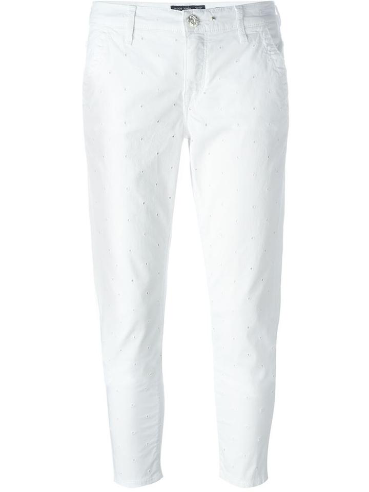 Jacob Cohen Broderie Anglaise Slim Trousers