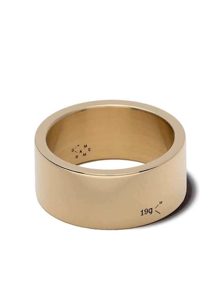 Le Gramme 18kt Yellow Polished Gold Ribbon Le 19 Grammes Ring - Yellow