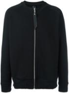 Odeur Zipped Sweatshirt, Adult Unisex, Size: Small, Black, Cotton