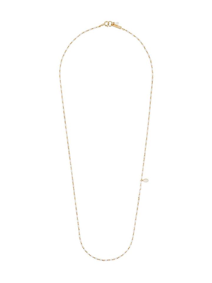 Isabel Marant Enamelled Necklace - White