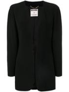 Moschino Pre-owned Fitted Jacket - Black