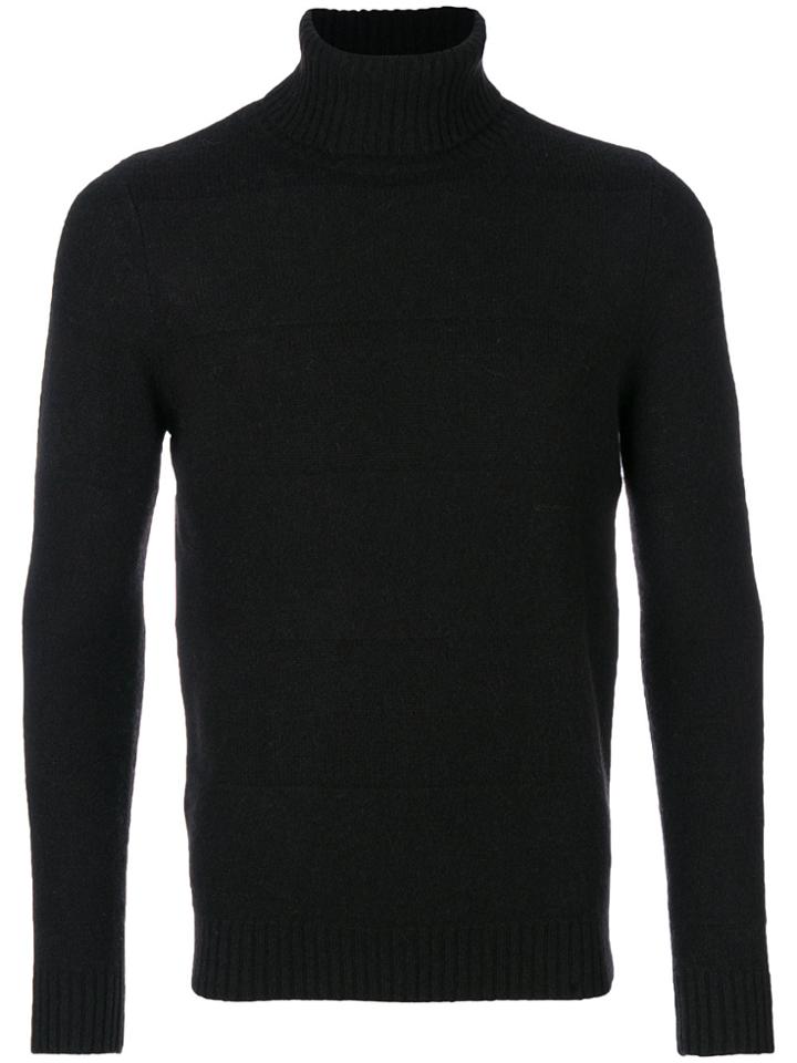 Sottomettimi Classic Roll-neck Sweater - Black