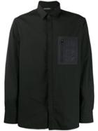 Neil Barrett Patch Slim-fit Shirt - Black