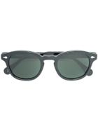 Moscot Round Frame Sunglasses - Black
