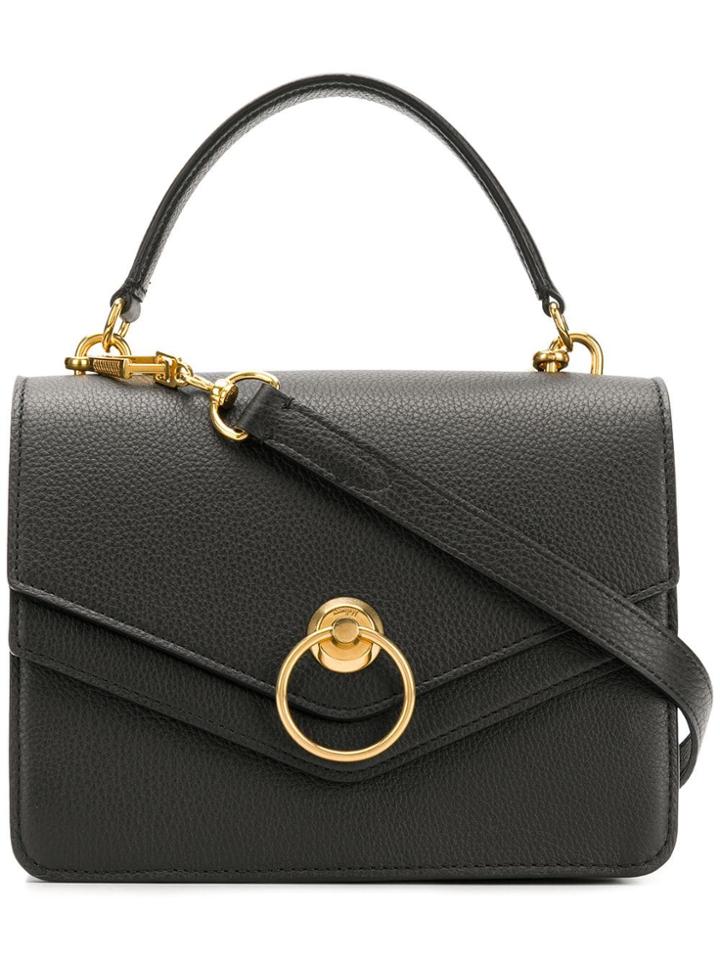 Mulberry Ring Detail Tote - Black
