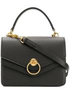 Mulberry Ring Detail Tote - Black
