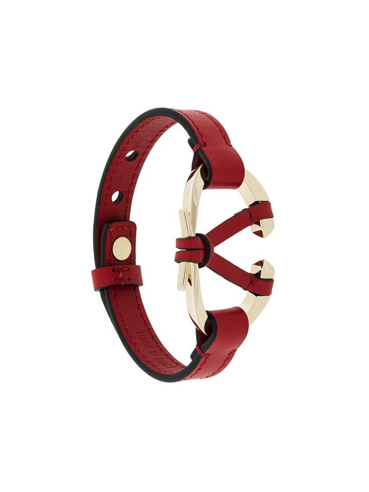 Valentino Valentino Garavani V Bracelet - Red