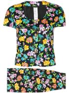 Versace Pre-owned Floral Skirt Suit - Multicolour