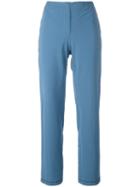 Prada Pre-owned Cropped Trousers - Blue