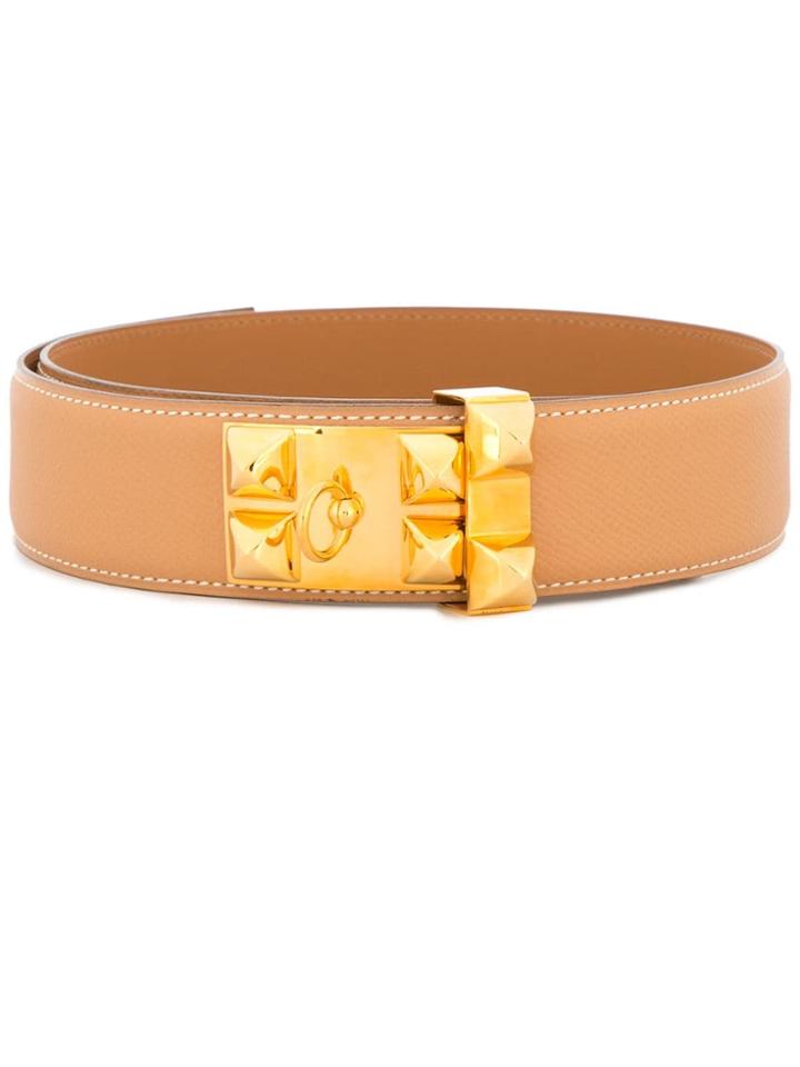 Hermès Vintage Collier De Chien Medoru Belt - Brown
