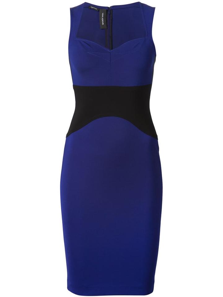 Yigal Azrouel Colour Block Stretch Dress