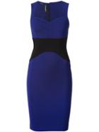 Yigal Azrouel Colour Block Stretch Dress