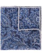 Eleventy Paisley Handkerchief - Blue