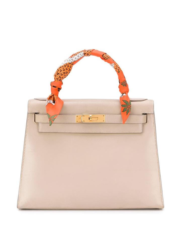 Hermès Pre-owned 1978 Kelly Sellier 28 Tote - Neutrals