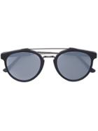 Retrosuperfuture 'giaguaro Black Matte Zero' Sunglasses - Grey
