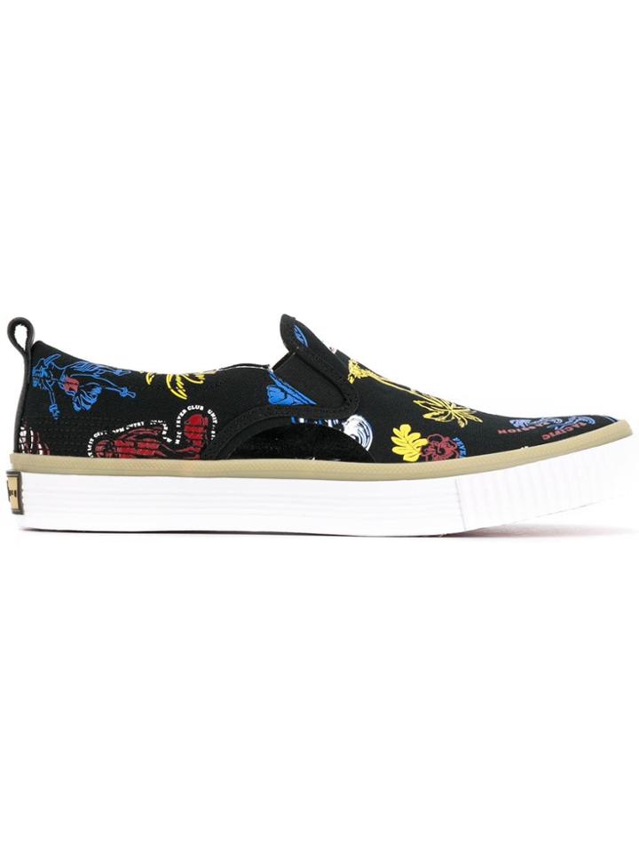 Mcq Alexander Mcqueen Swallow Slip-on Sneakers - 1052