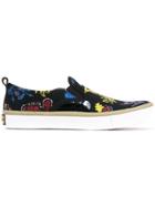Mcq Alexander Mcqueen Swallow Slip-on Sneakers - 1052