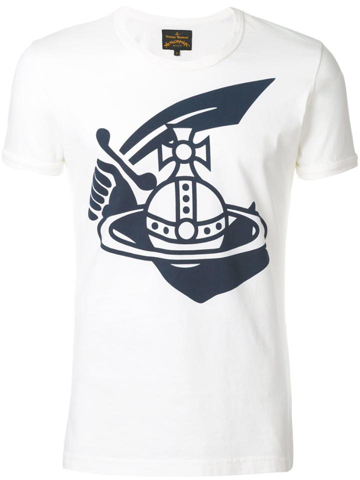 Vivienne Westwood Anglomania Logo T-shirt - White