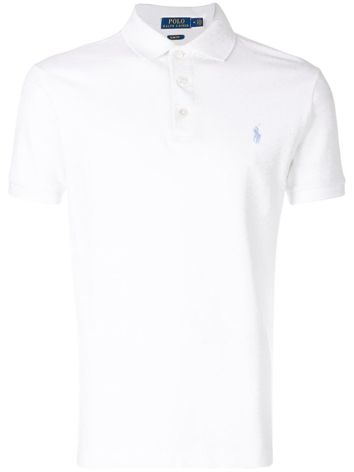 Polo Ralph Lauren Slim Fit Polo Shirt - White