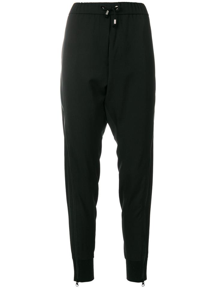 Wunderkind Zipped Cuff Track Pants - Black