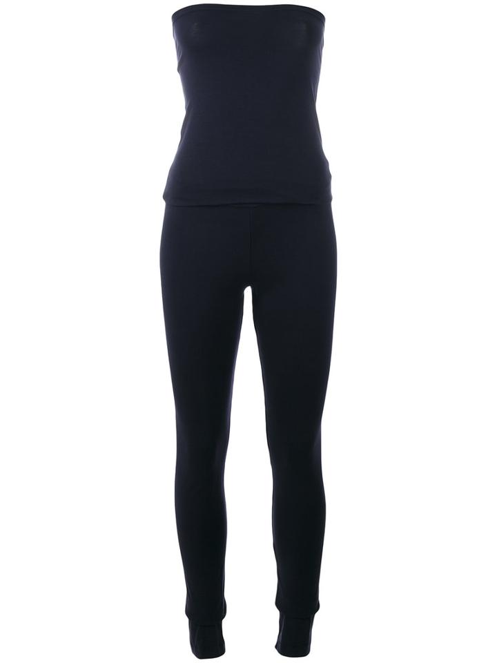 Humanoid Fitted Jumpsuit, Women's, Size: Small, Blue, Spandex/elastane/lyocell