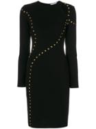 Versace Collection Studded Dress - Black