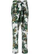 Andrea Marques Abstract Print Trousers - Unavailable