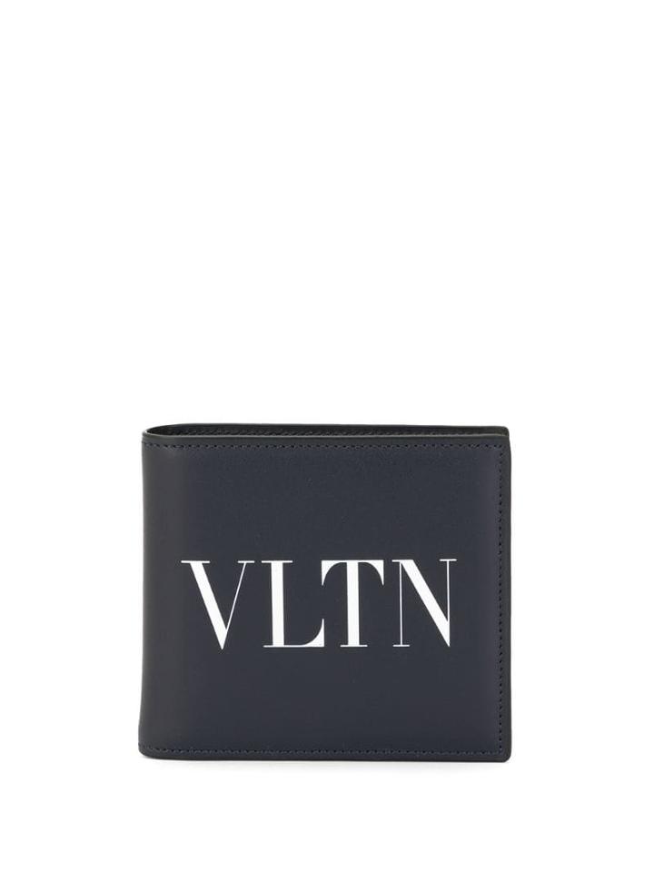 Valentino Vltn Bifold Wallet - Blue